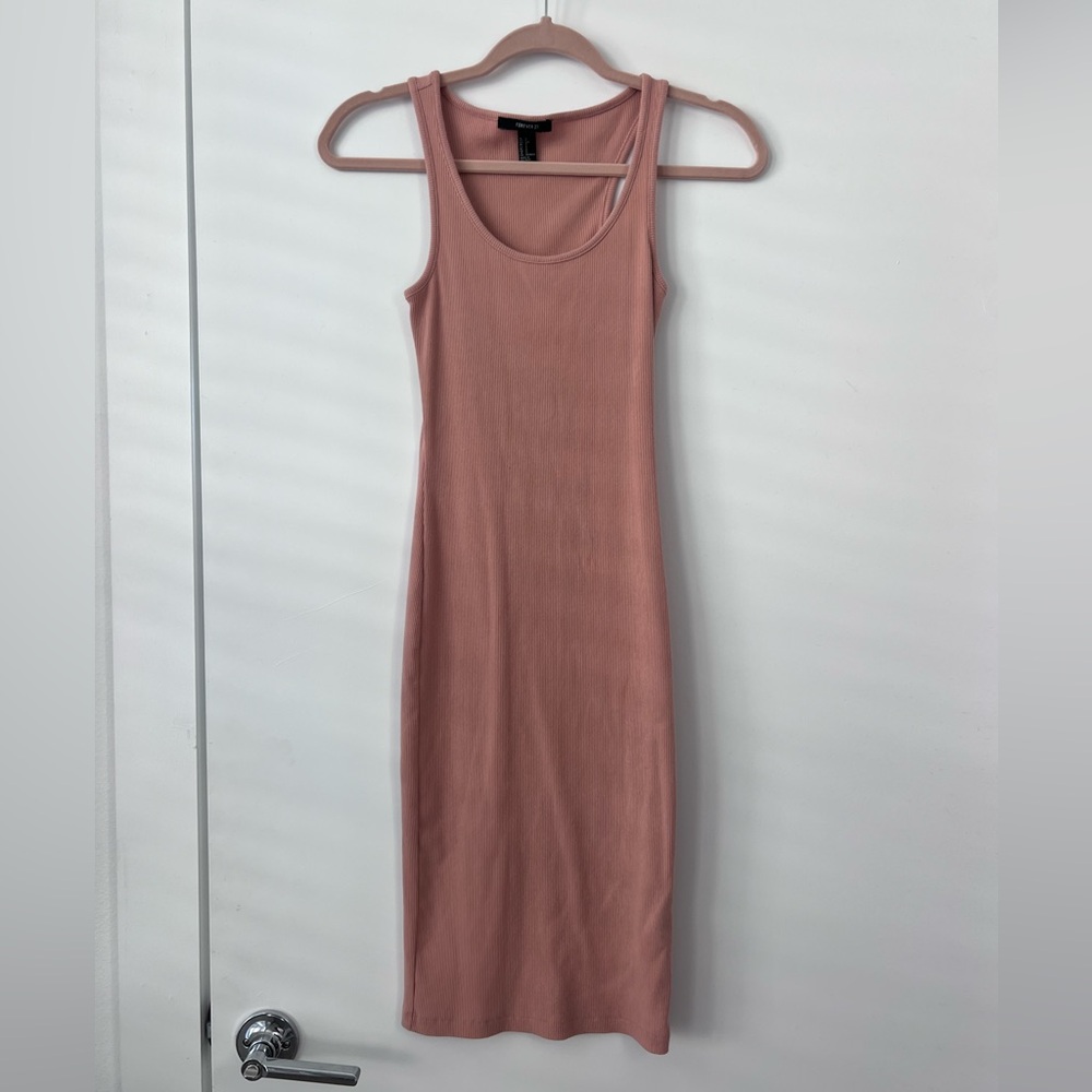 Peach body con Dress